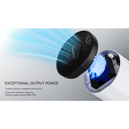 Atomstack D3 καθαριστής καυσαερίων και απαγωγέας καυσαερίων